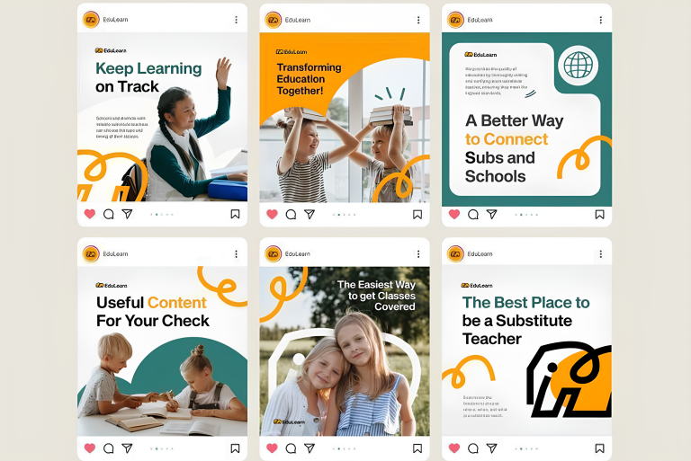 Yellow colour pallate on children content