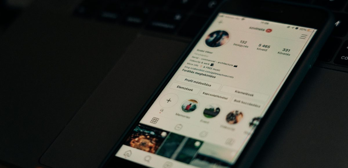 social media profile for business